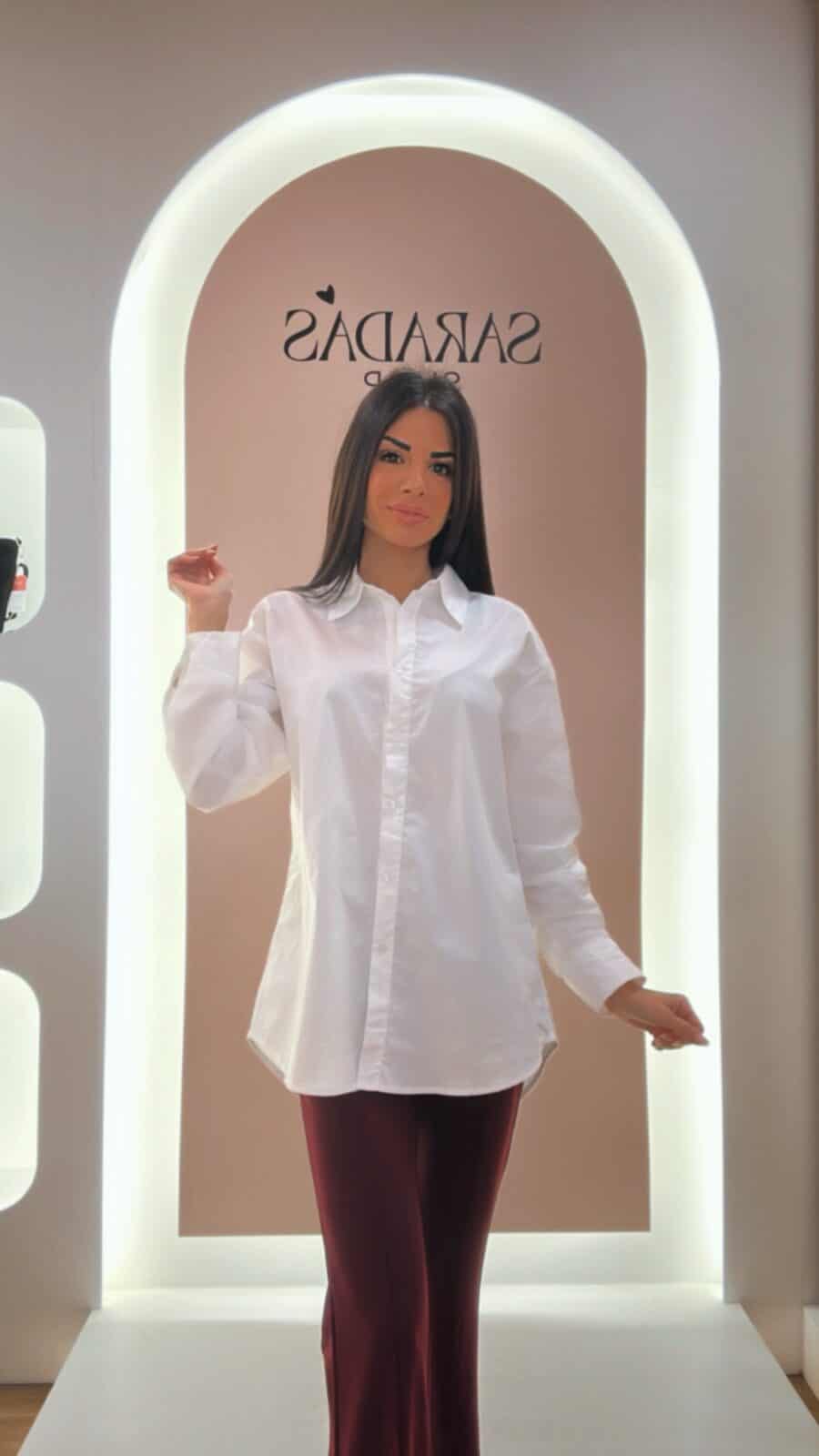 Camisa Blanca Cotton - Imagen 2