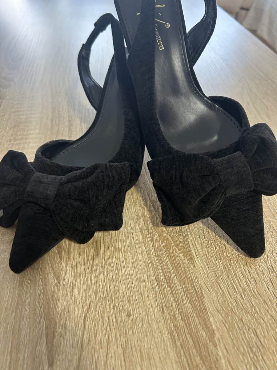 Zapato Lazo Antelina/Negro