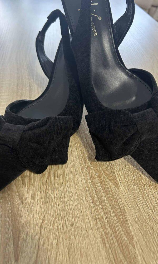 Zapato Lazo Antelina/Negro