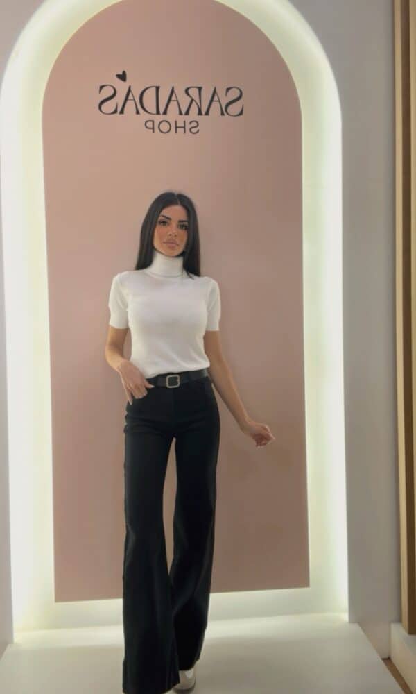 Pantalón Denim Negro