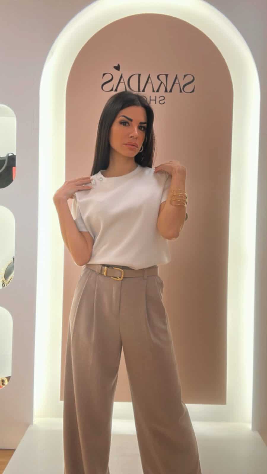 Pantalón Vestir Taupe