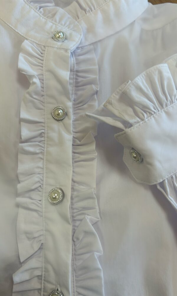 Camisa Chorrera Blanca