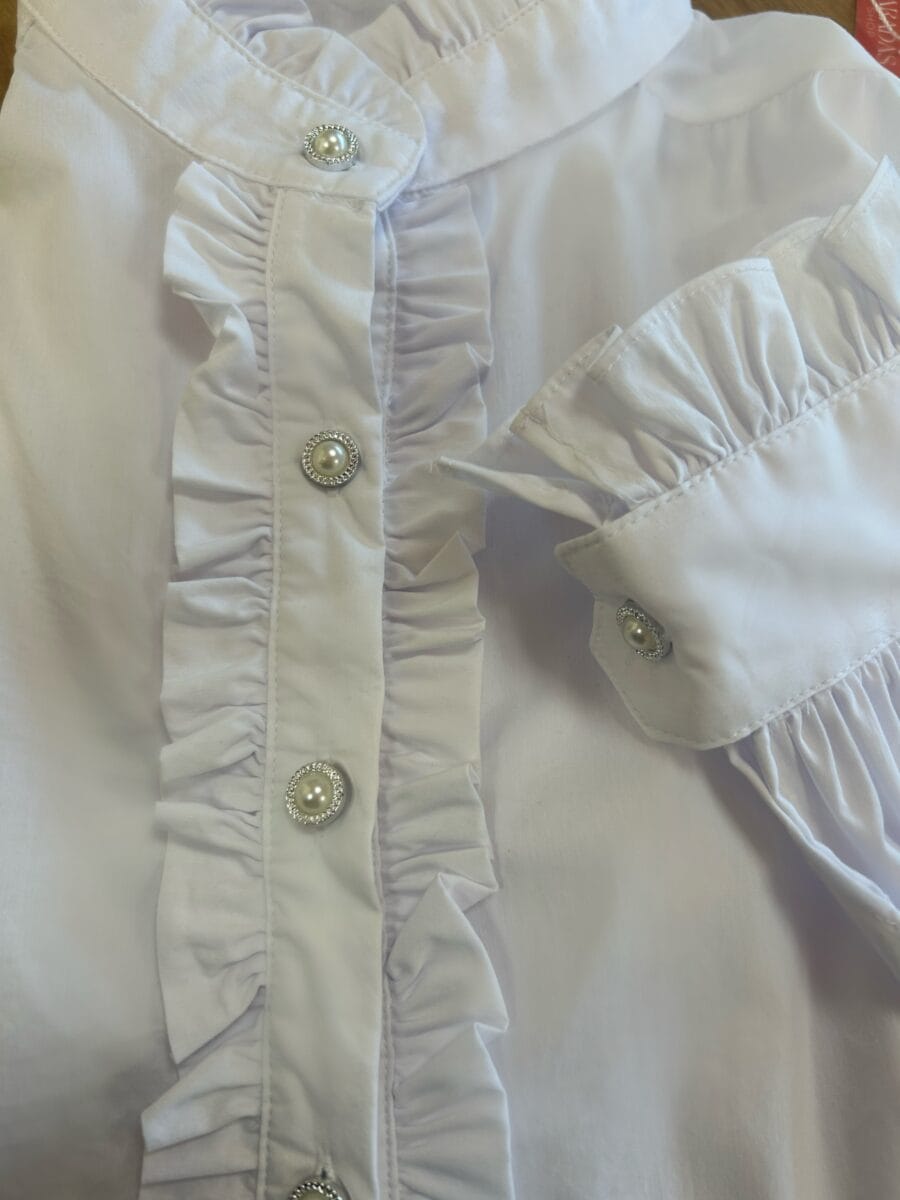 Camisa Chorrera Blanca