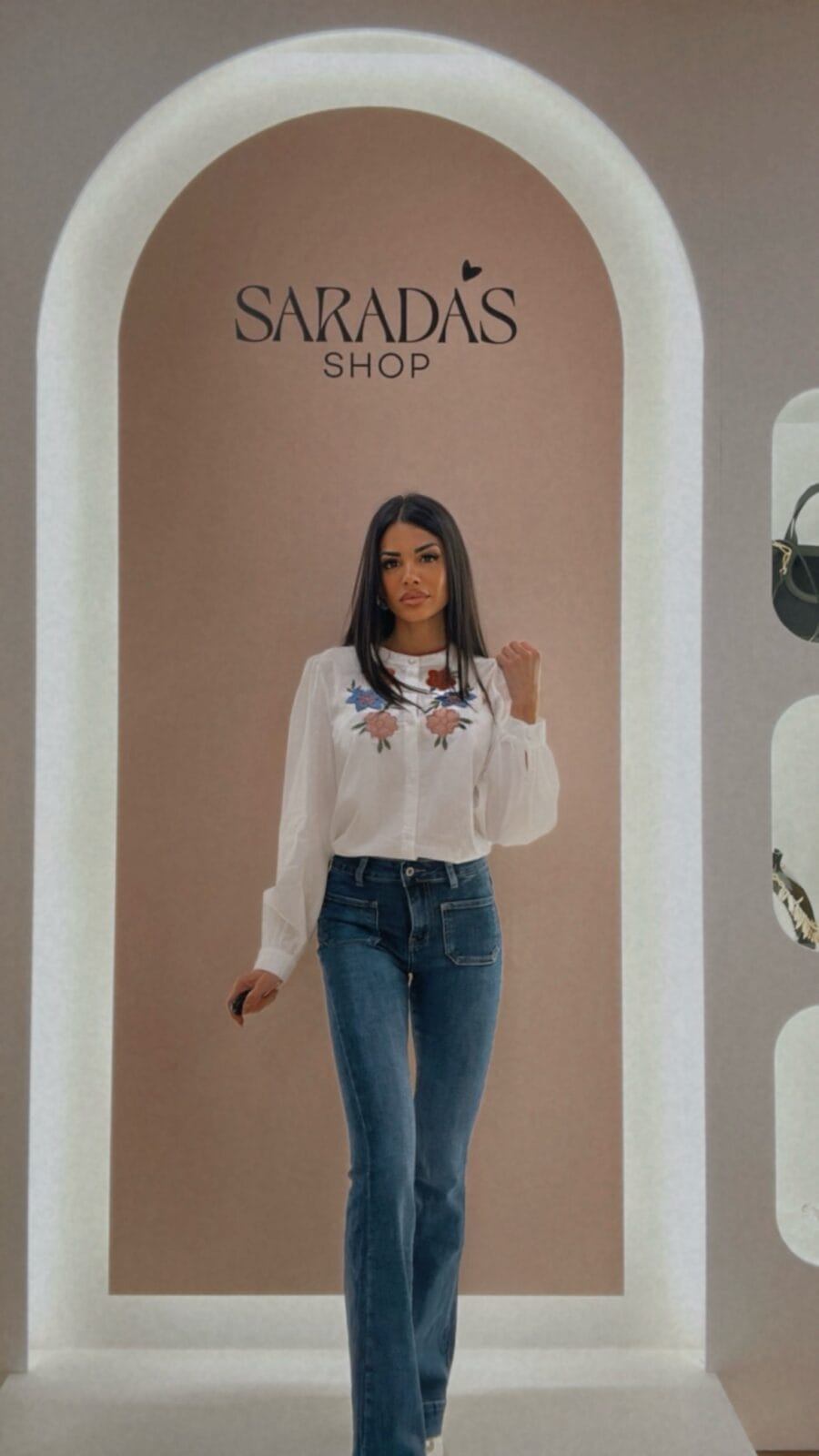 Pantalón Denim Bolsillos Premium