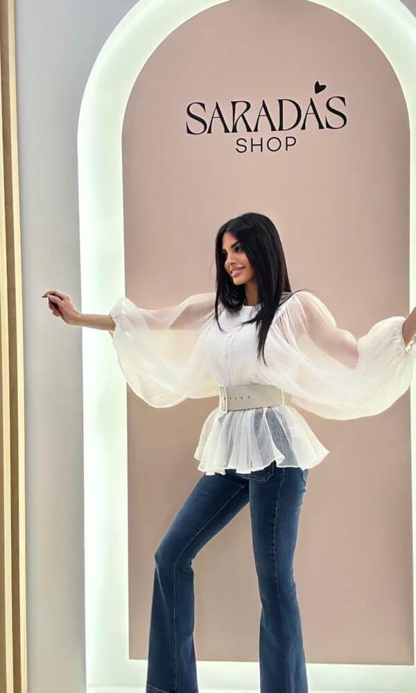 Blusa Fluida Mangas