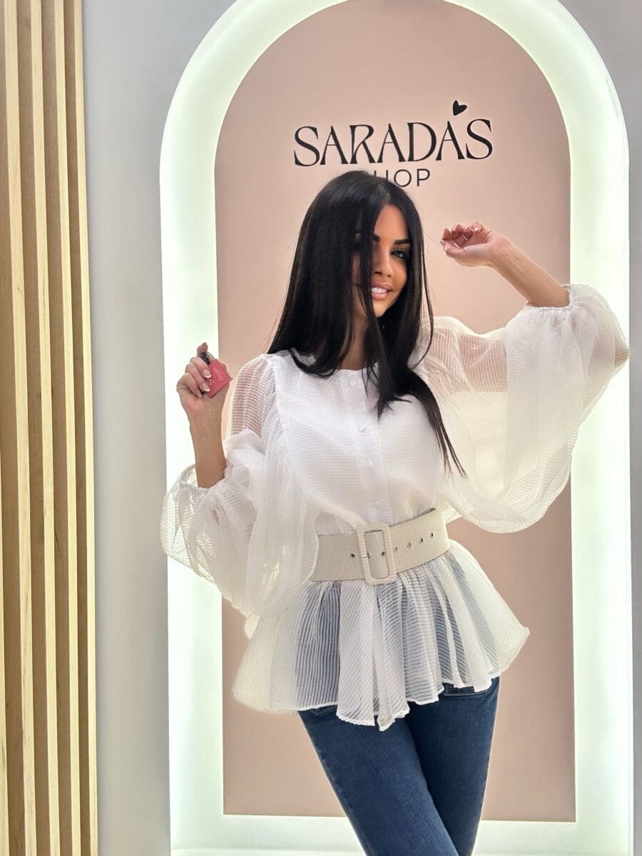 Blusa Fluida Mangas - Imagen 4
