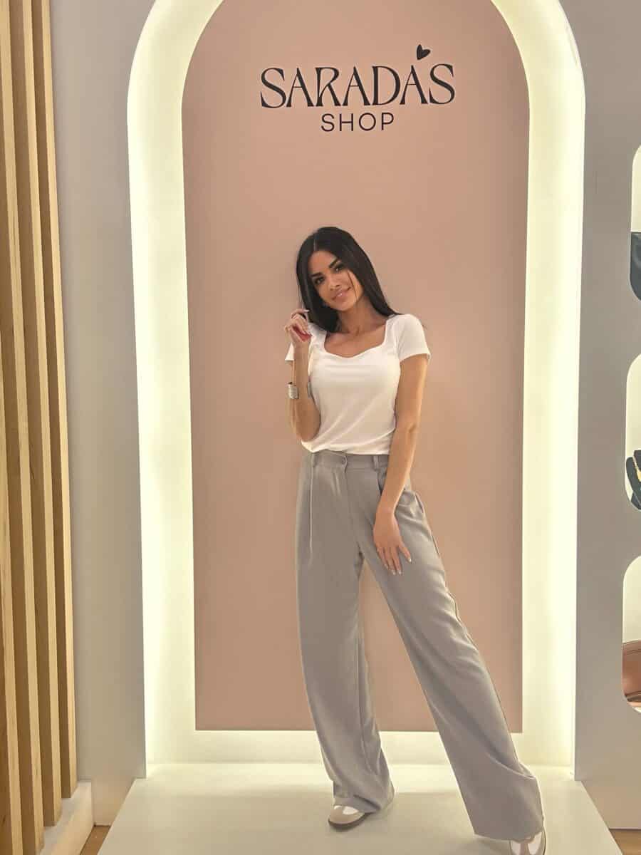 Pantalón Raya Diplomática Gris