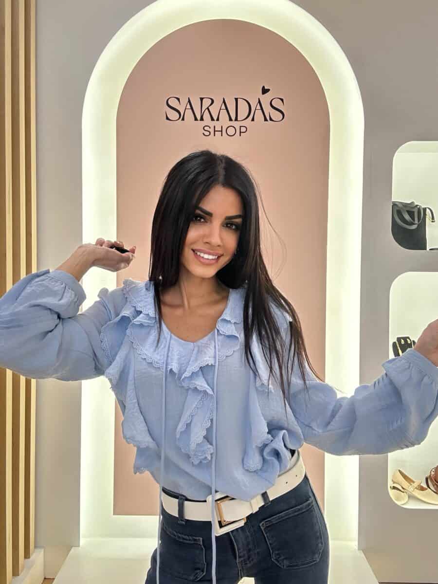 Blusa Viscosa Volantes - Imagen 2