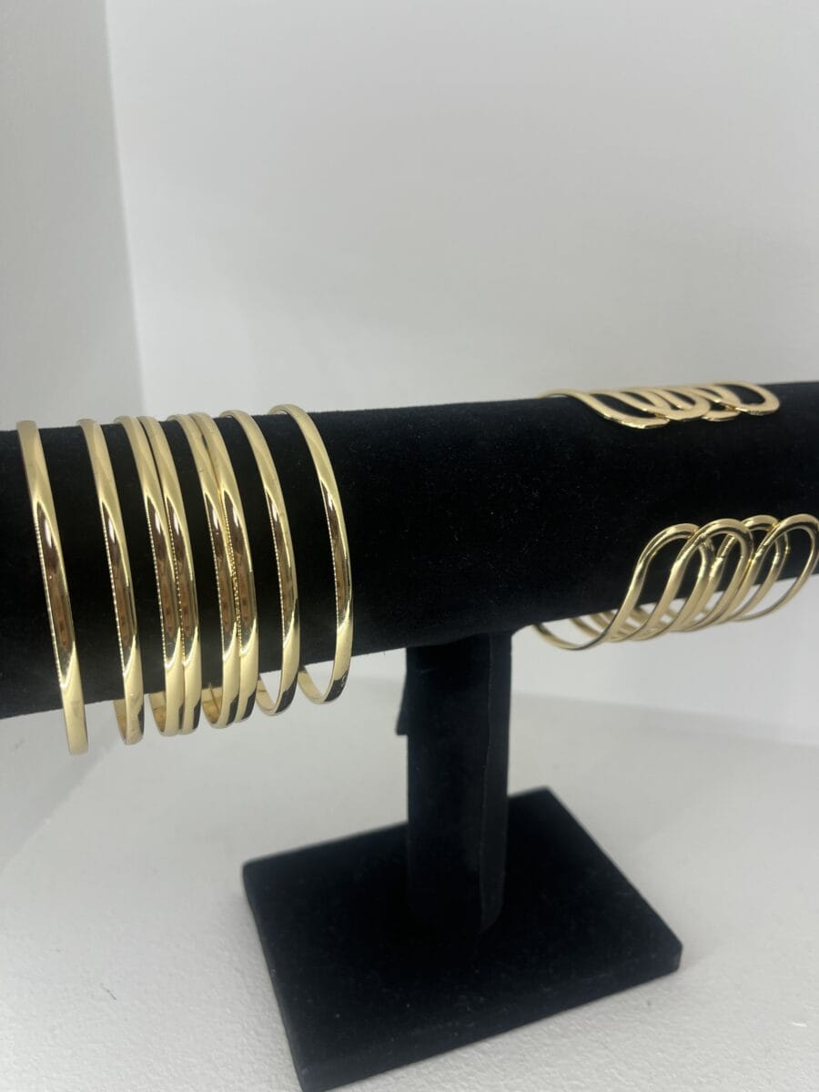 Brazalete Rayas Dorado