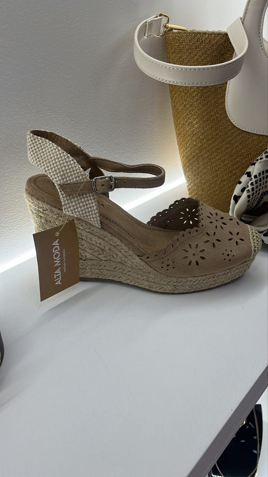 Cuña Esparto Alta Moda