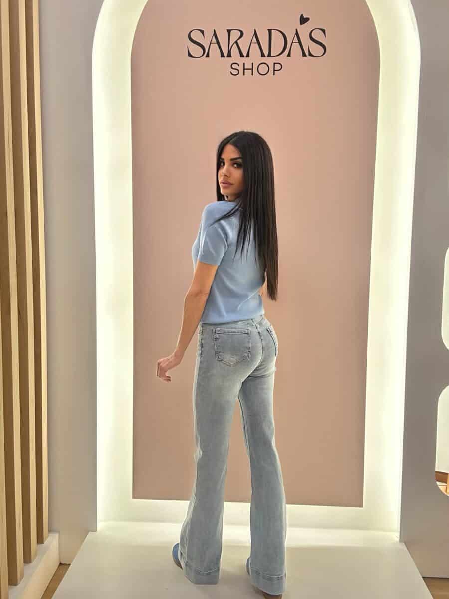 Pantalón Denim Flare - Imagen 2