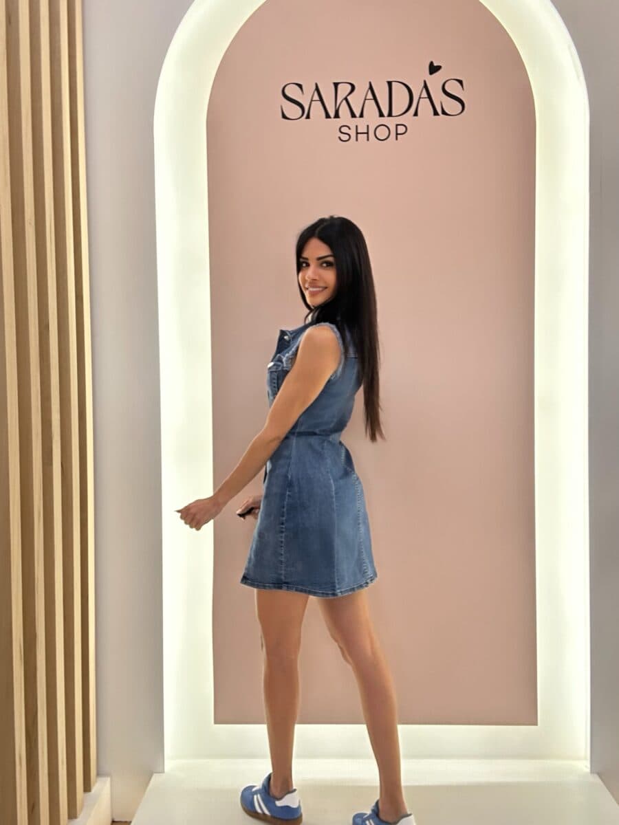 Vestido Denim Desflecado - Imagen 5