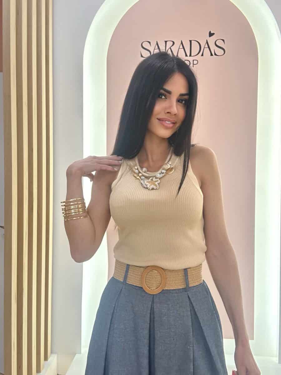 Falda Denim Fluida