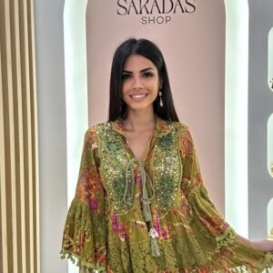 Blusa India Oliva