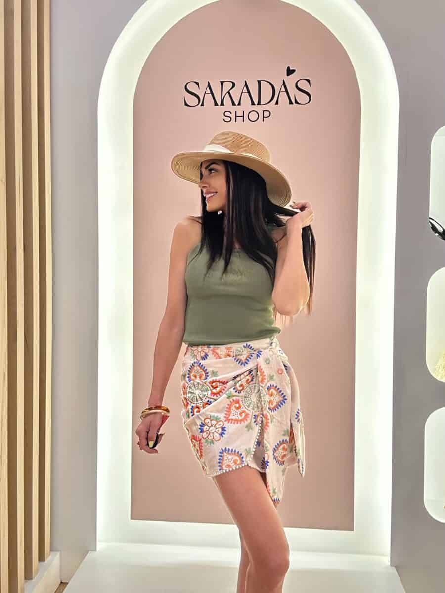 Falda Pareo Bordada - Imagen 3