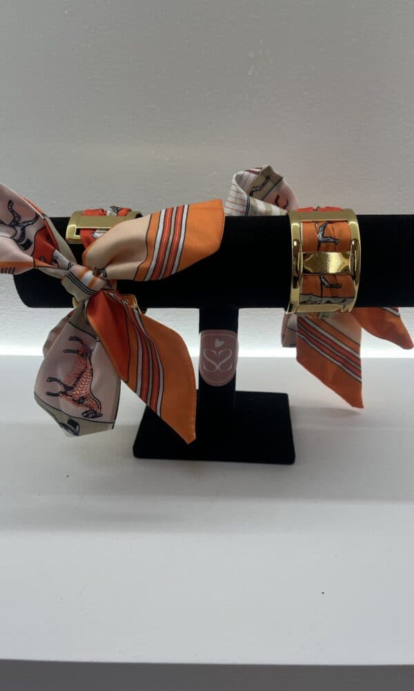 Brazalete Pañuelo Anaranjado