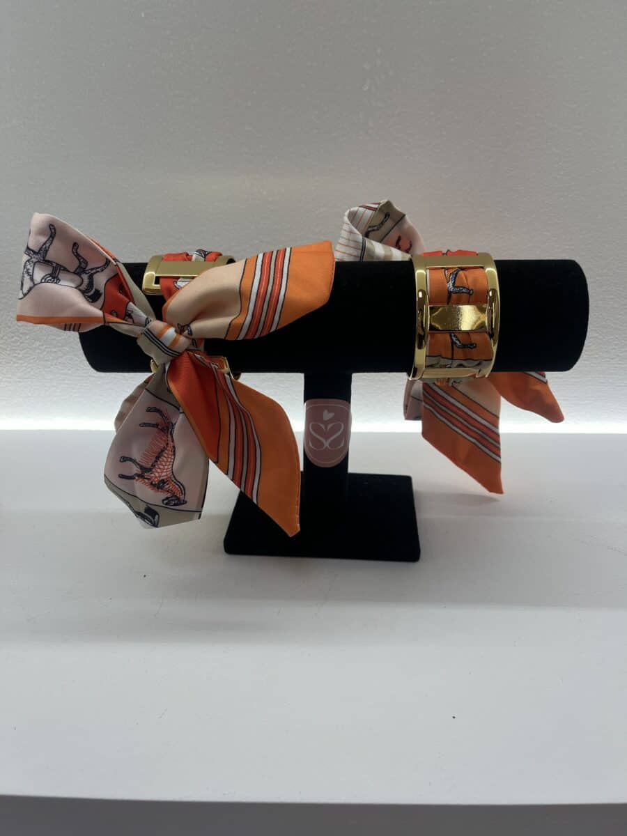 Brazalete Pañuelo Anaranjado