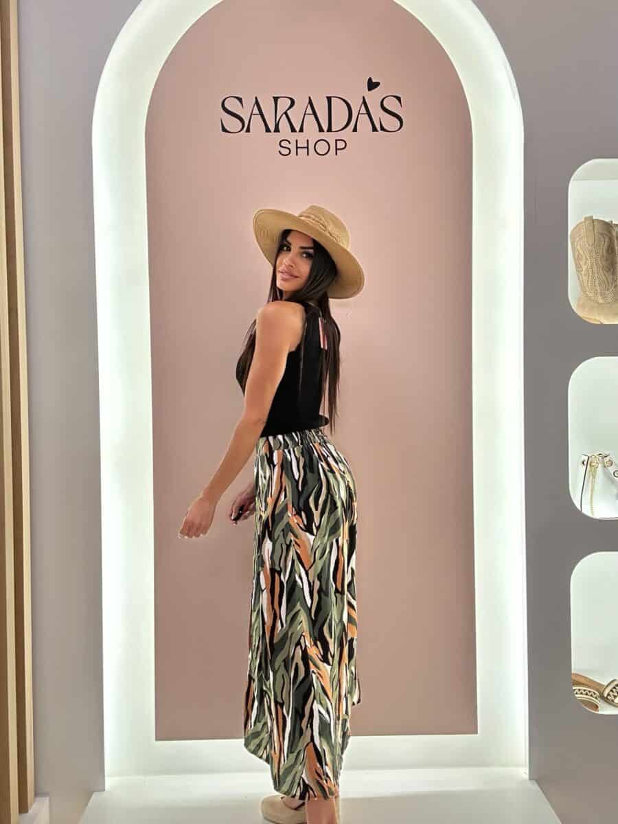 Falda Viscosa Estampada - Imagen 4