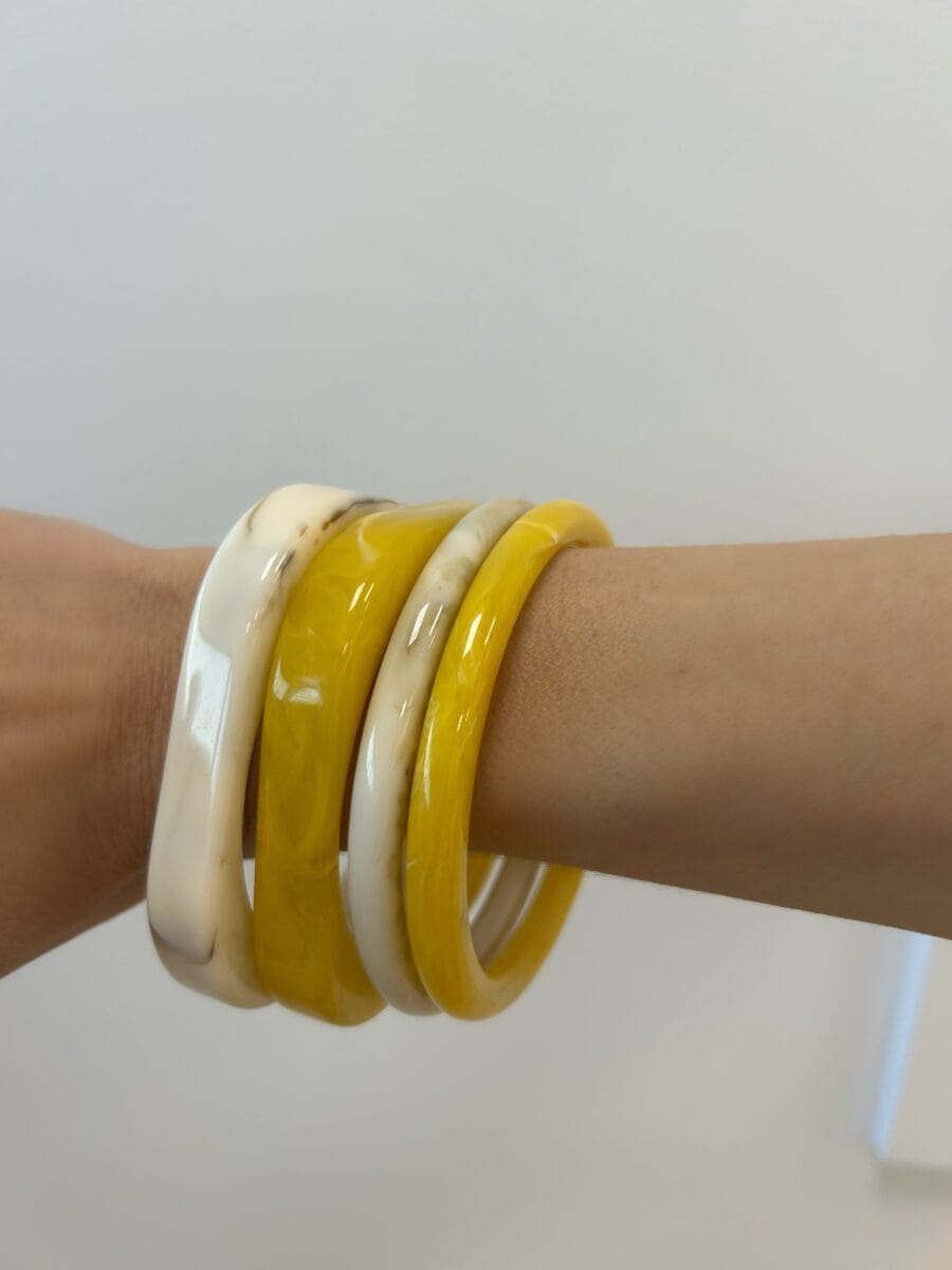 Pulseras Mostaza