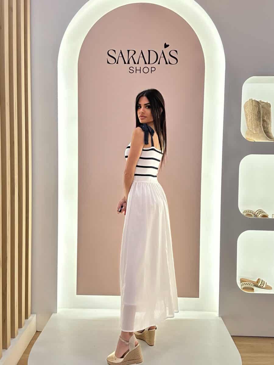 Vestido Combinado Marinero - Imagen 2
