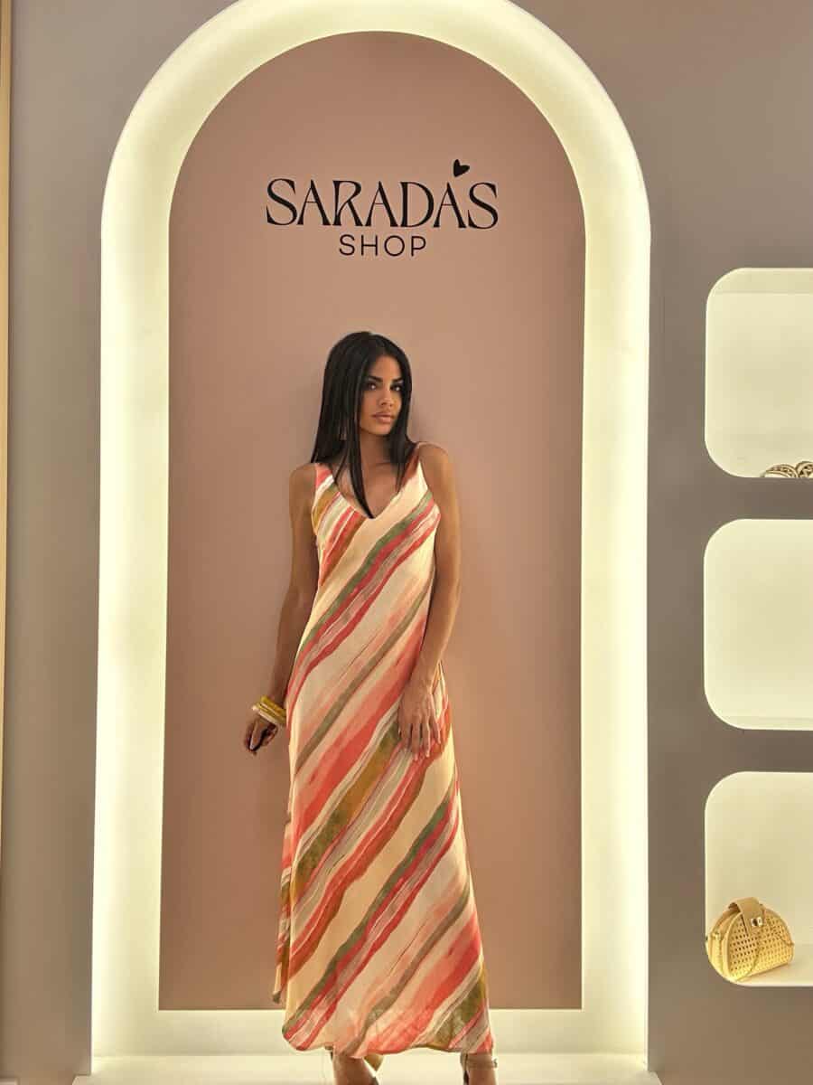 Vestido Largo Rayón - Imagen 3