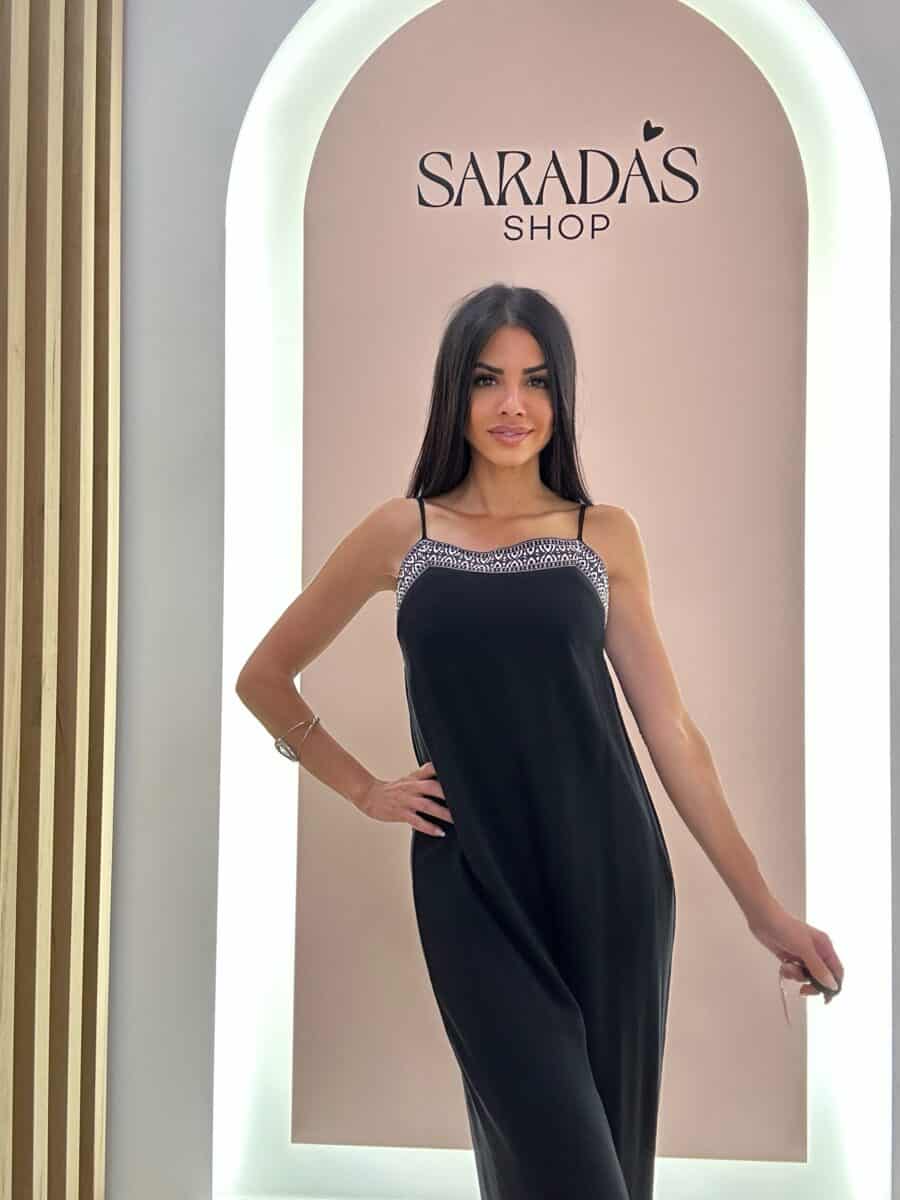 Mono Bordado Negro - Imagen 5