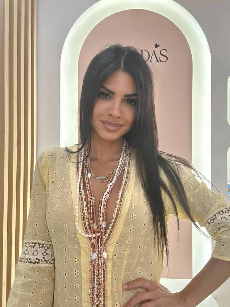 Vestido Boho Chic Amarillo - Imagen 2