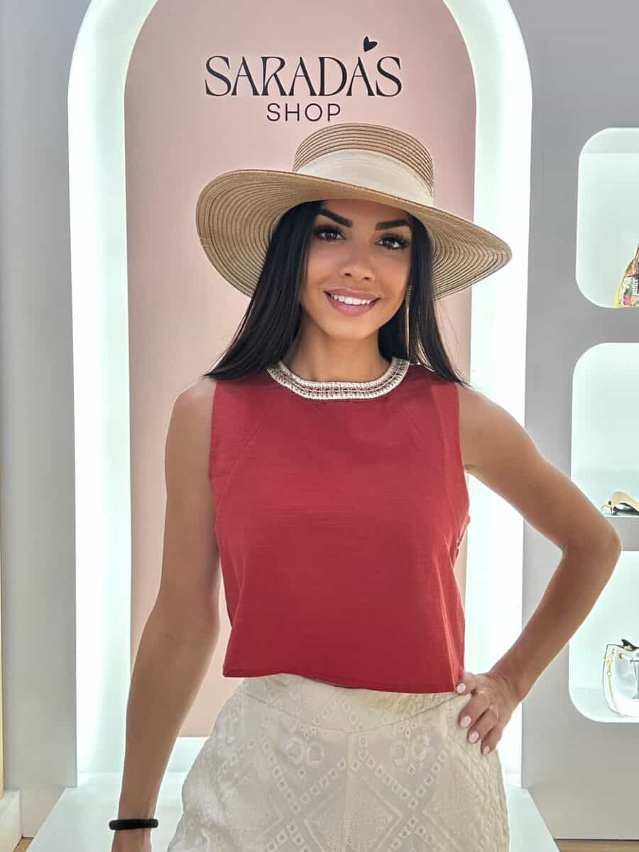 Top Teja Bordado