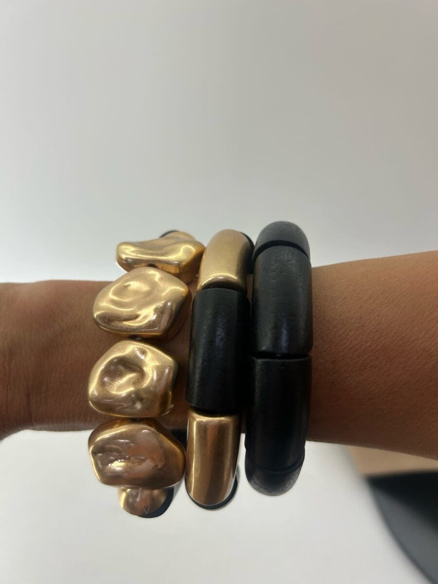 Pulseras Madera Negra - Imagen 2