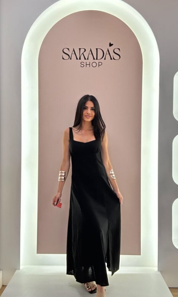 Vestido Rayón Negro