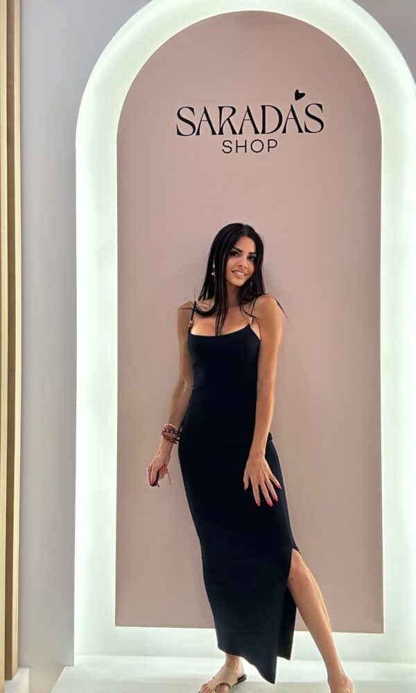 Vestido Canalé Marino
