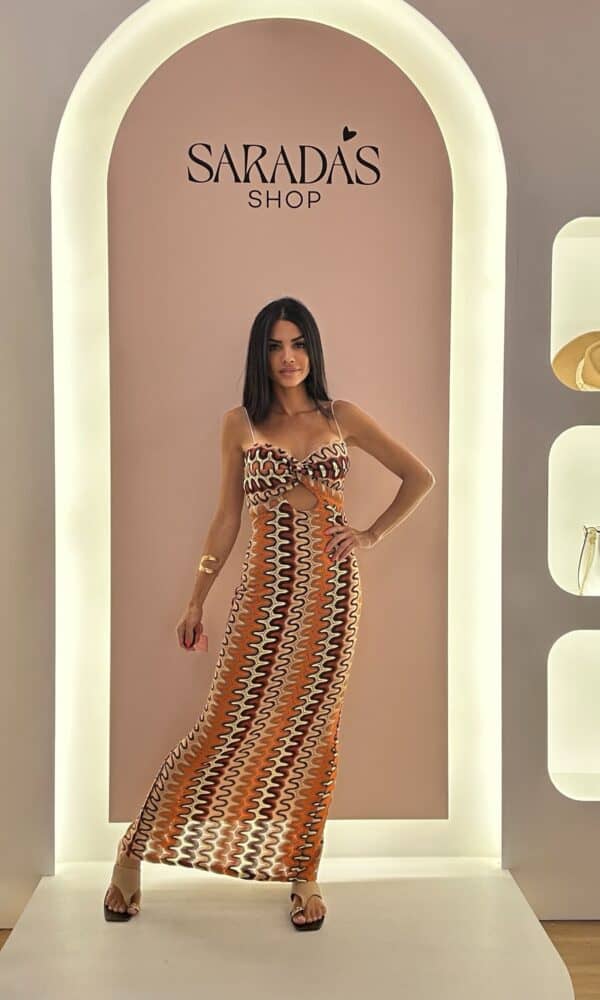 Vestido Crochet Calado