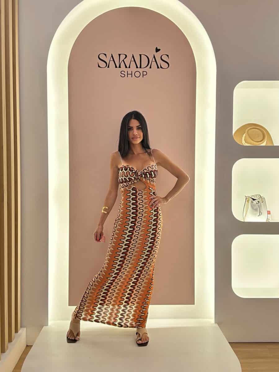 Vestido Crochet Calado