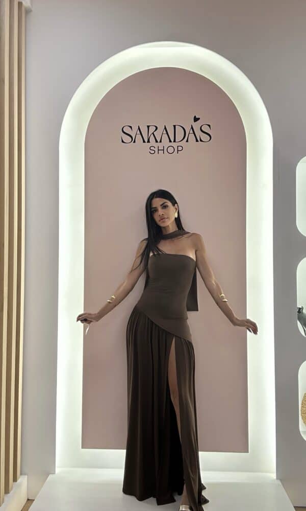 Vestido Sahara Asimétrico