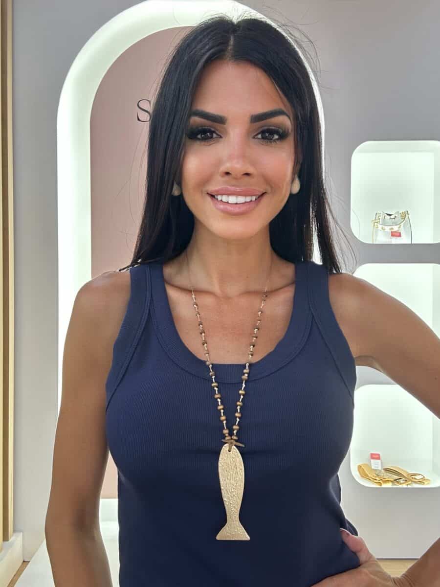 Collar Largo Pez