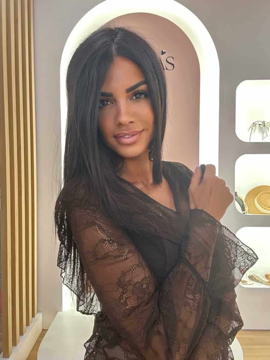 Blusa Encaje Chocolate - Imagen 4