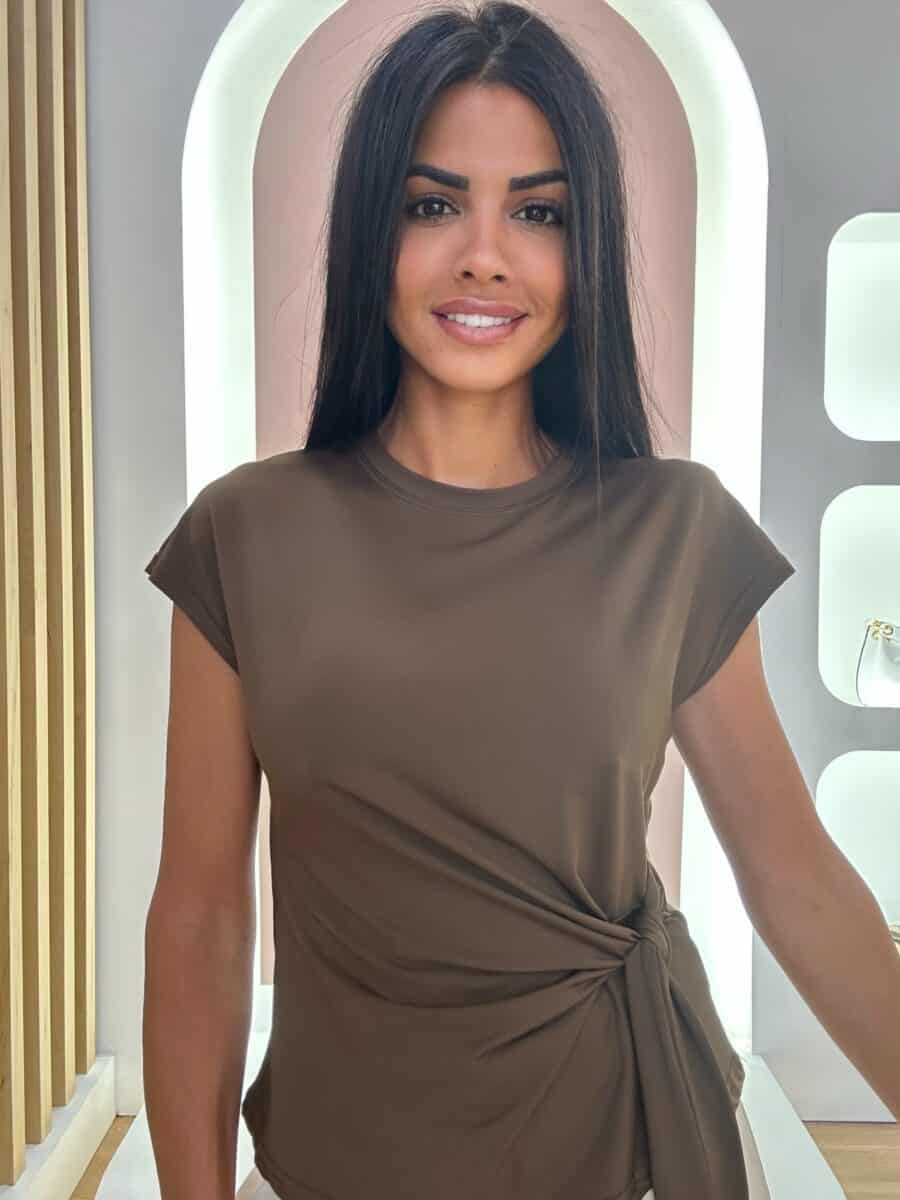 Camiseta Nudo Chocolate