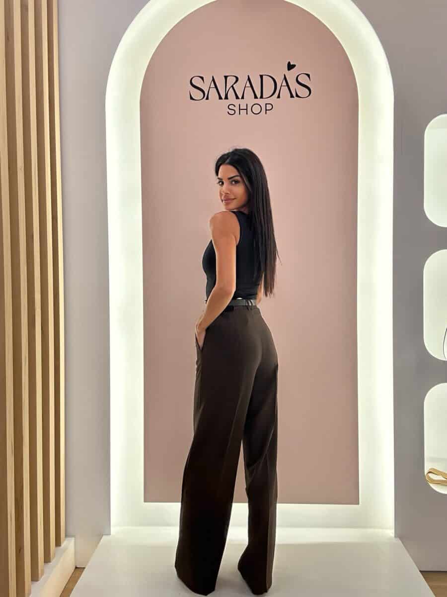 Pantalón Vestir Chocolate - Imagen 4