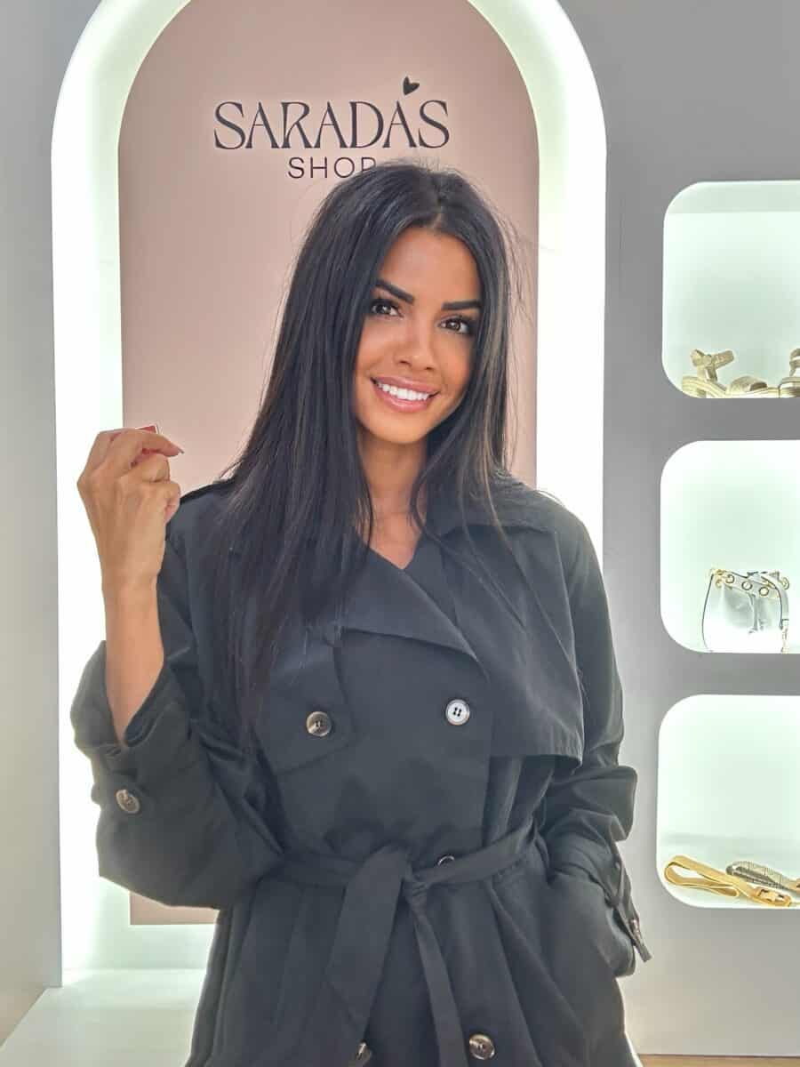 Gabardina Trench Negra - Imagen 2