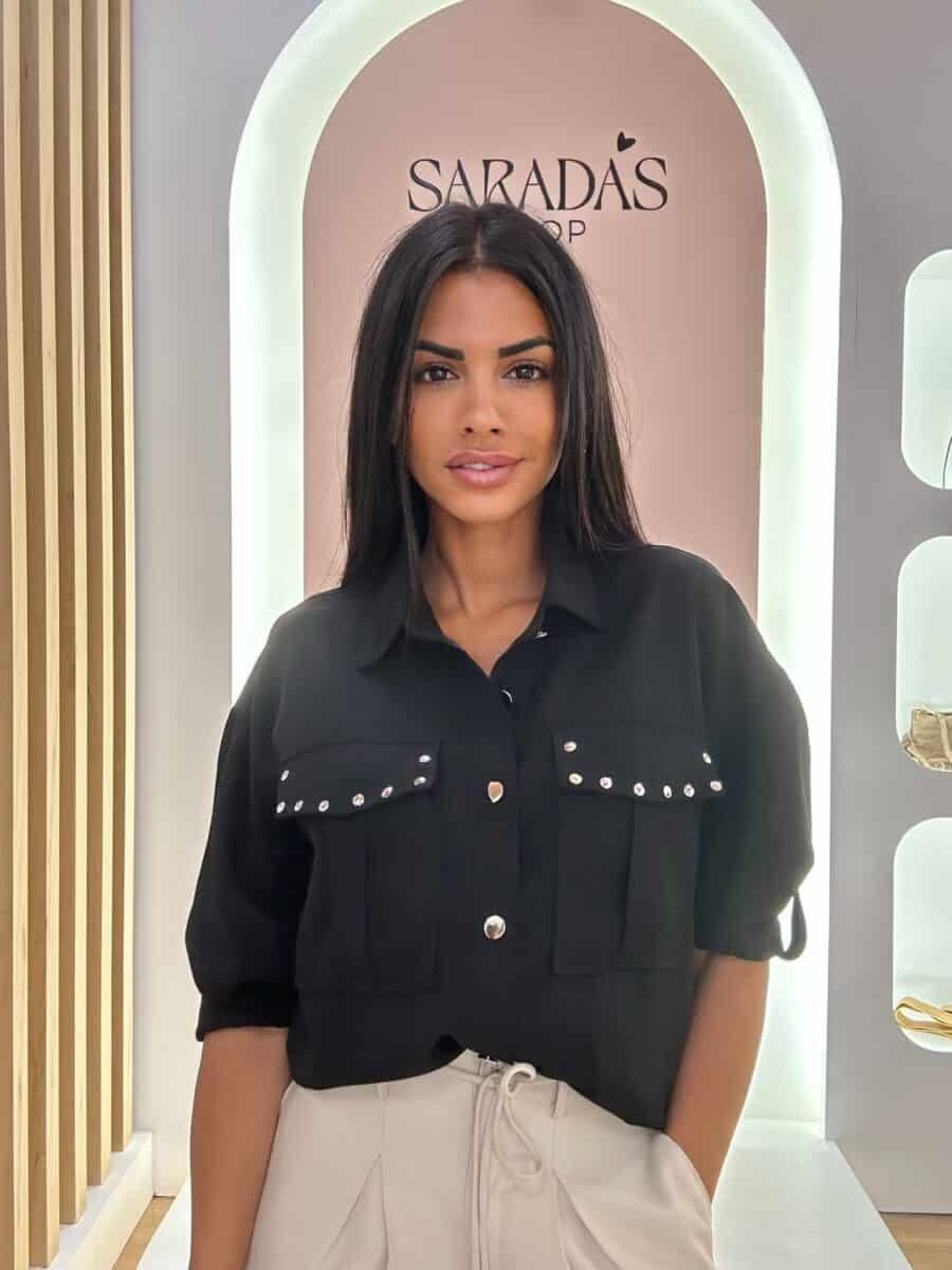 Sobrecamisa Tachuelas Negra