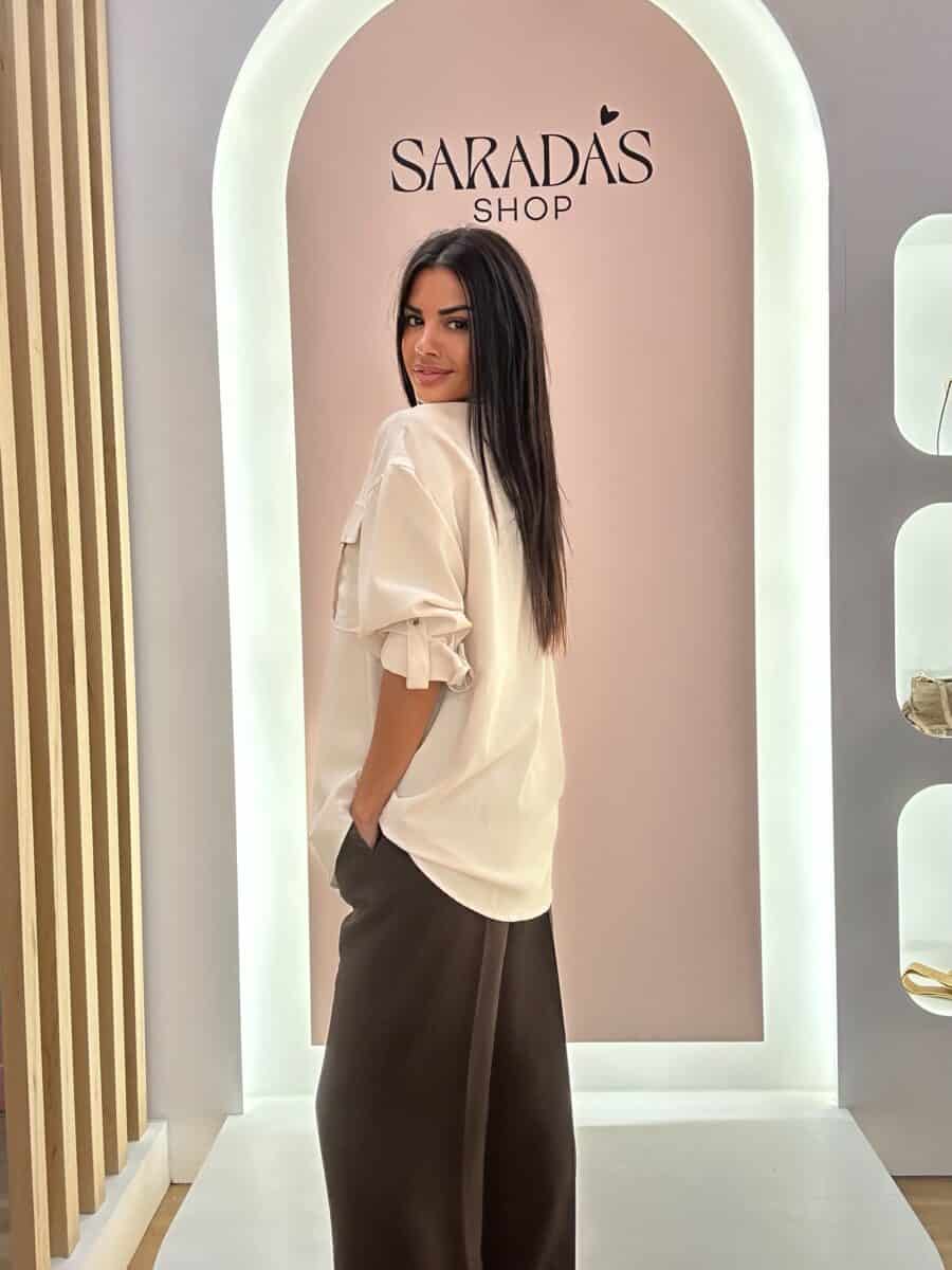 Sobrecamisa Tachuelas Beige - Imagen 2