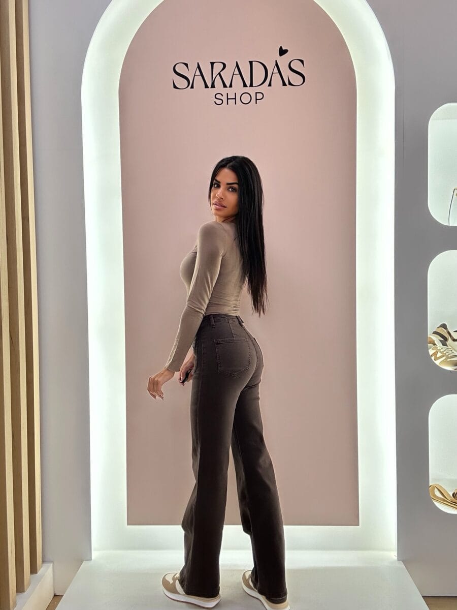 Denim Bolsillos Chocolate - Imagen 2