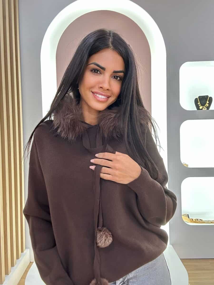 Jersey Pelo Chocolate