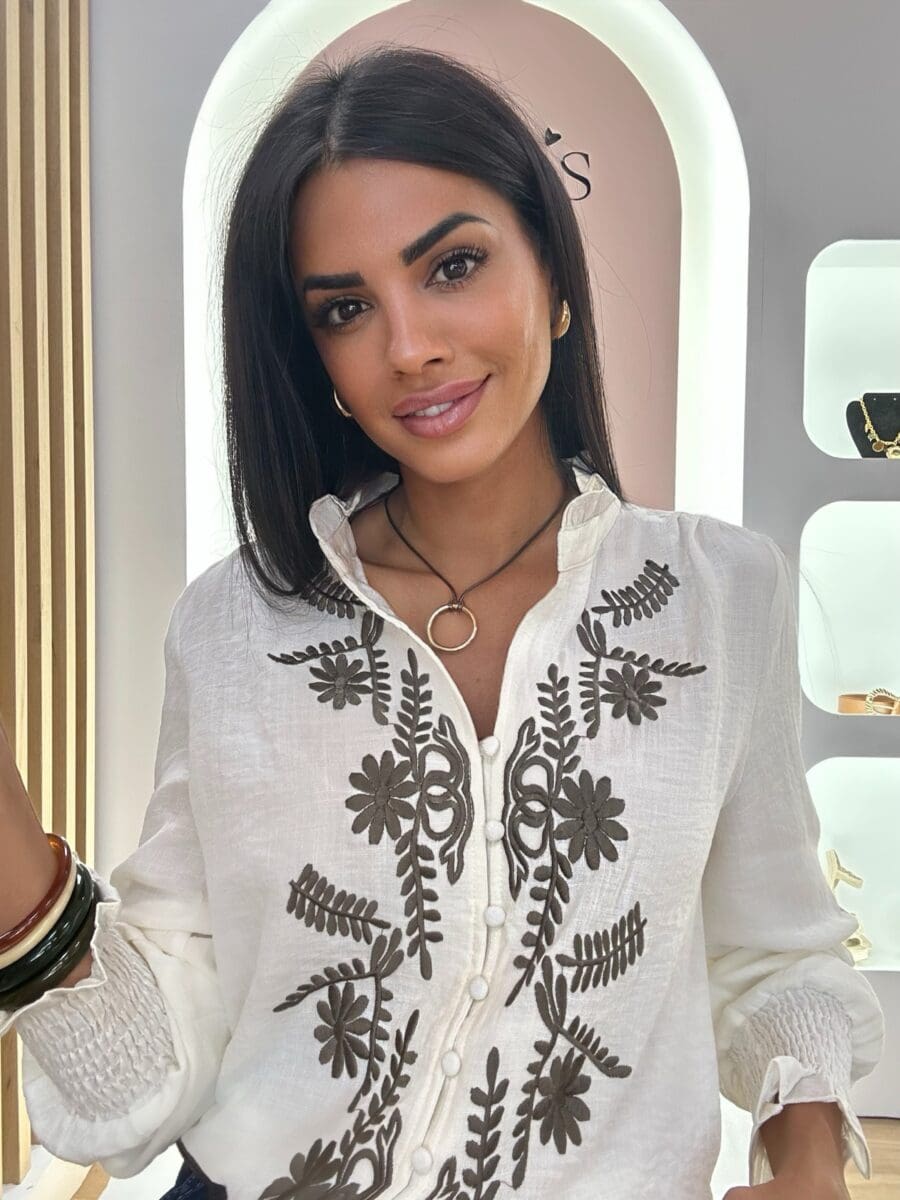 Camisa Bordada Miss