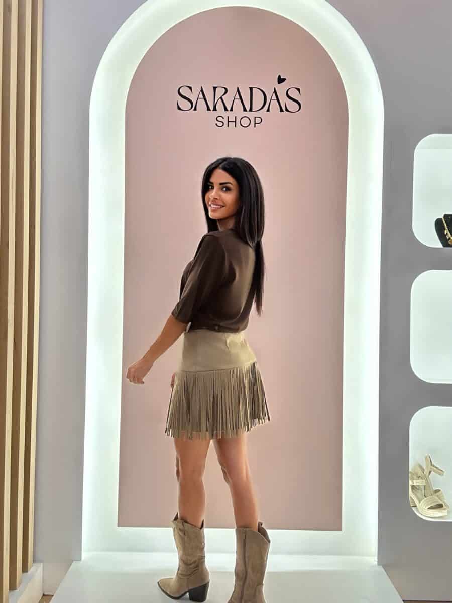 Falda Antelina Taupe - Imagen 4