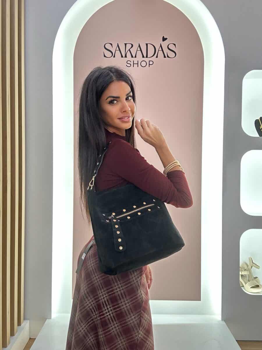 Bolso Tachuelas Negro - Imagen 3