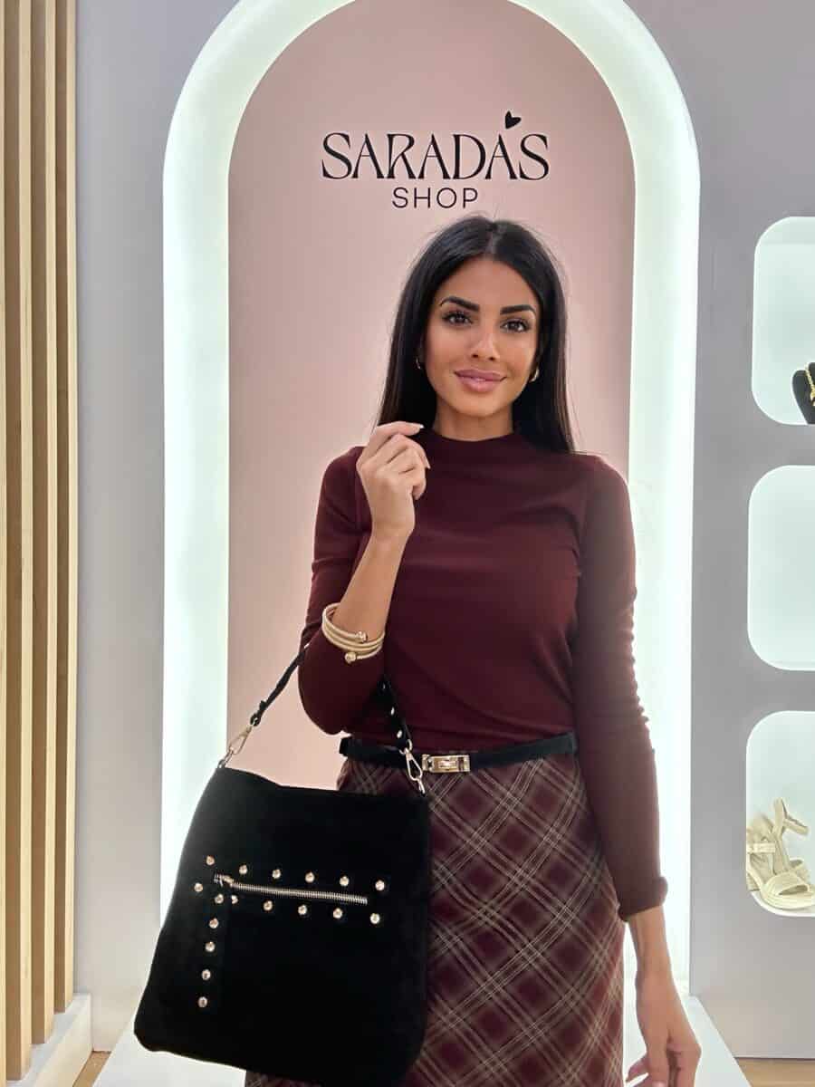 Bolso Tachuelas Negro - Imagen 2