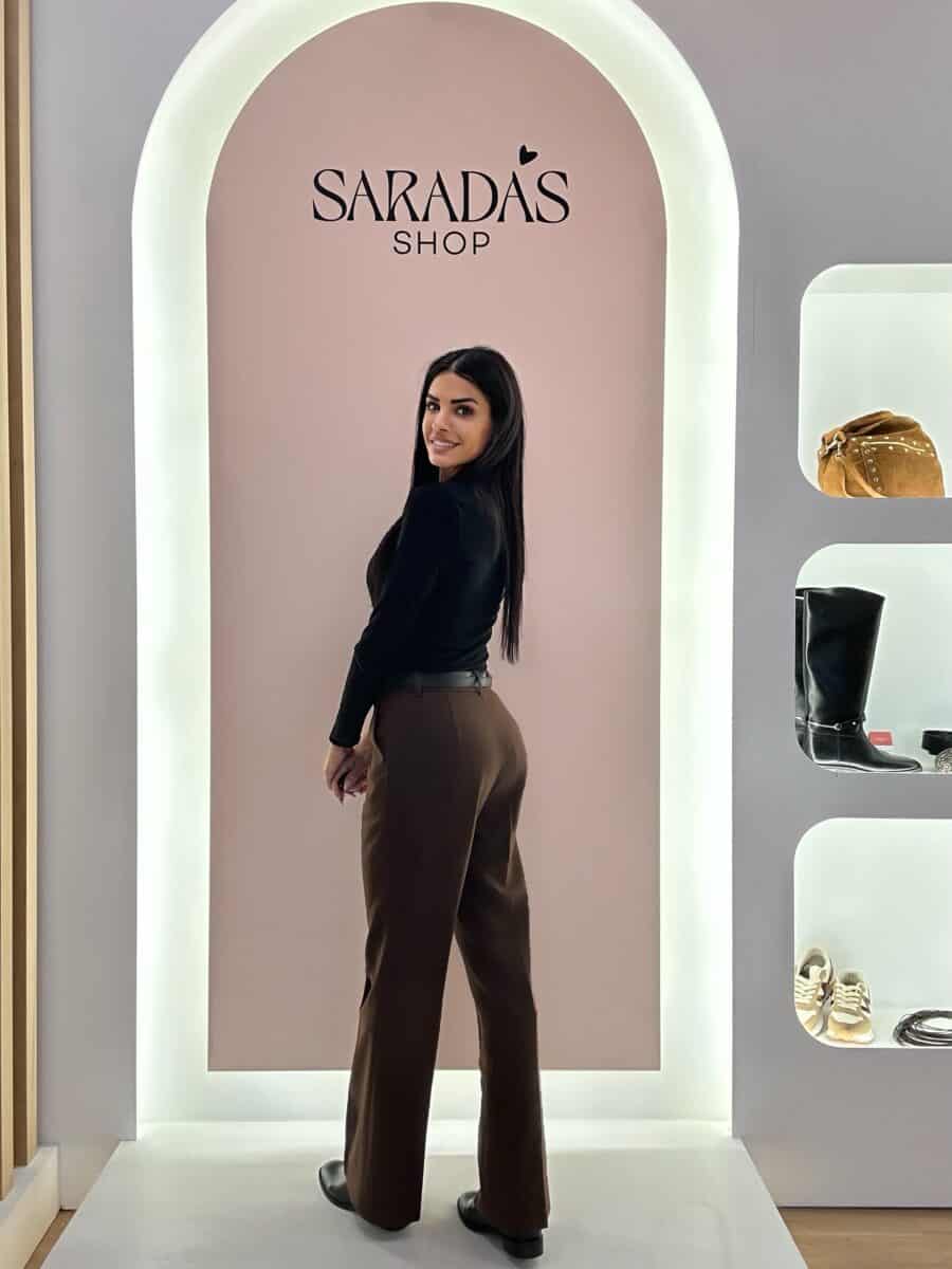 Pantalón Espiga Chocolate - Imagen 3