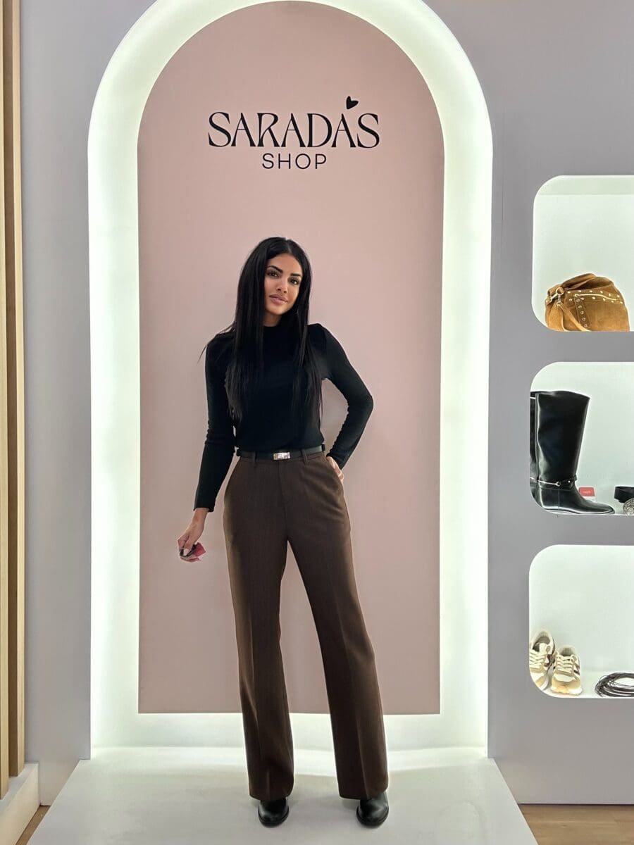 Pantalón Espiga Chocolate
