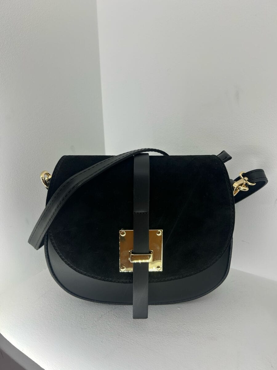 Bolso Piel "H"Negro